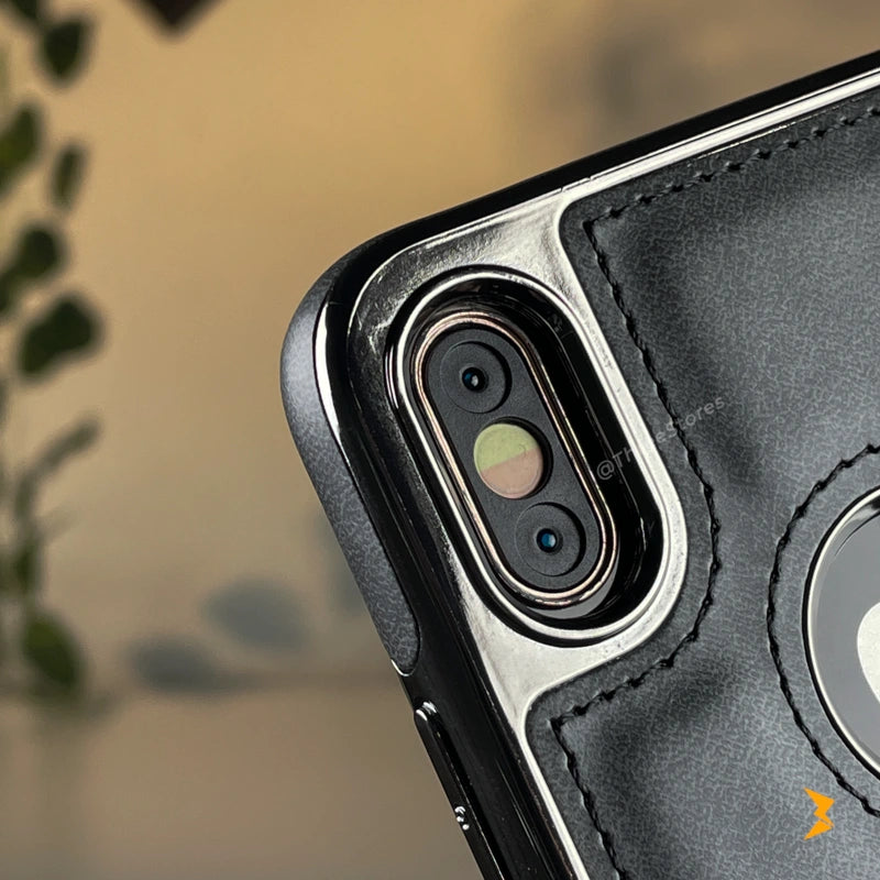 Light Sand Leather Case iPhone Xs Max