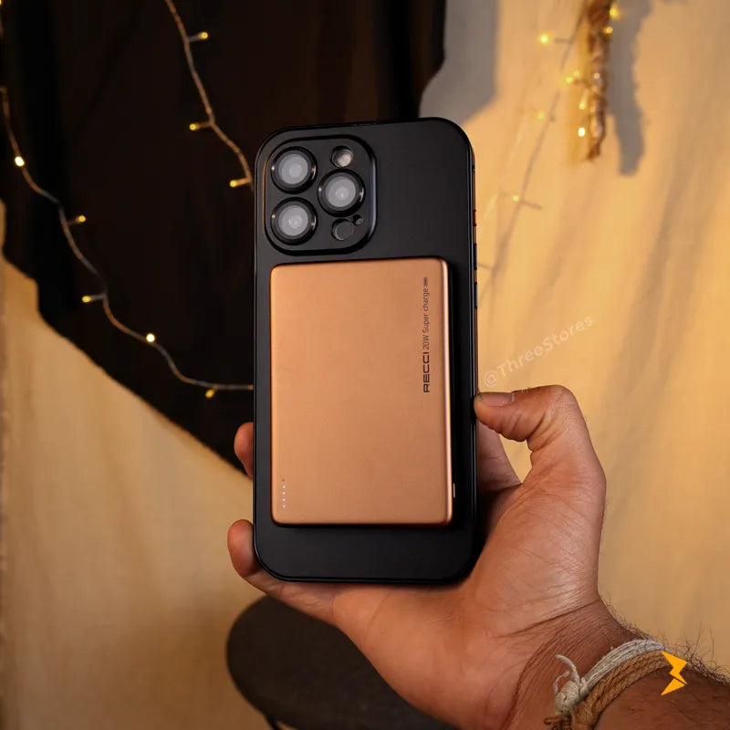 Aluminum Frame Magnetic Case iPhone 15 Pro Max