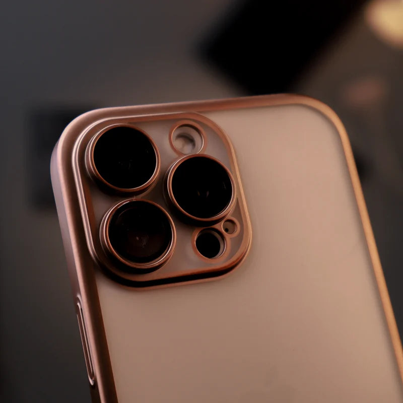 Line Frame Cam Protection Case iPhone 16 Pro Max
