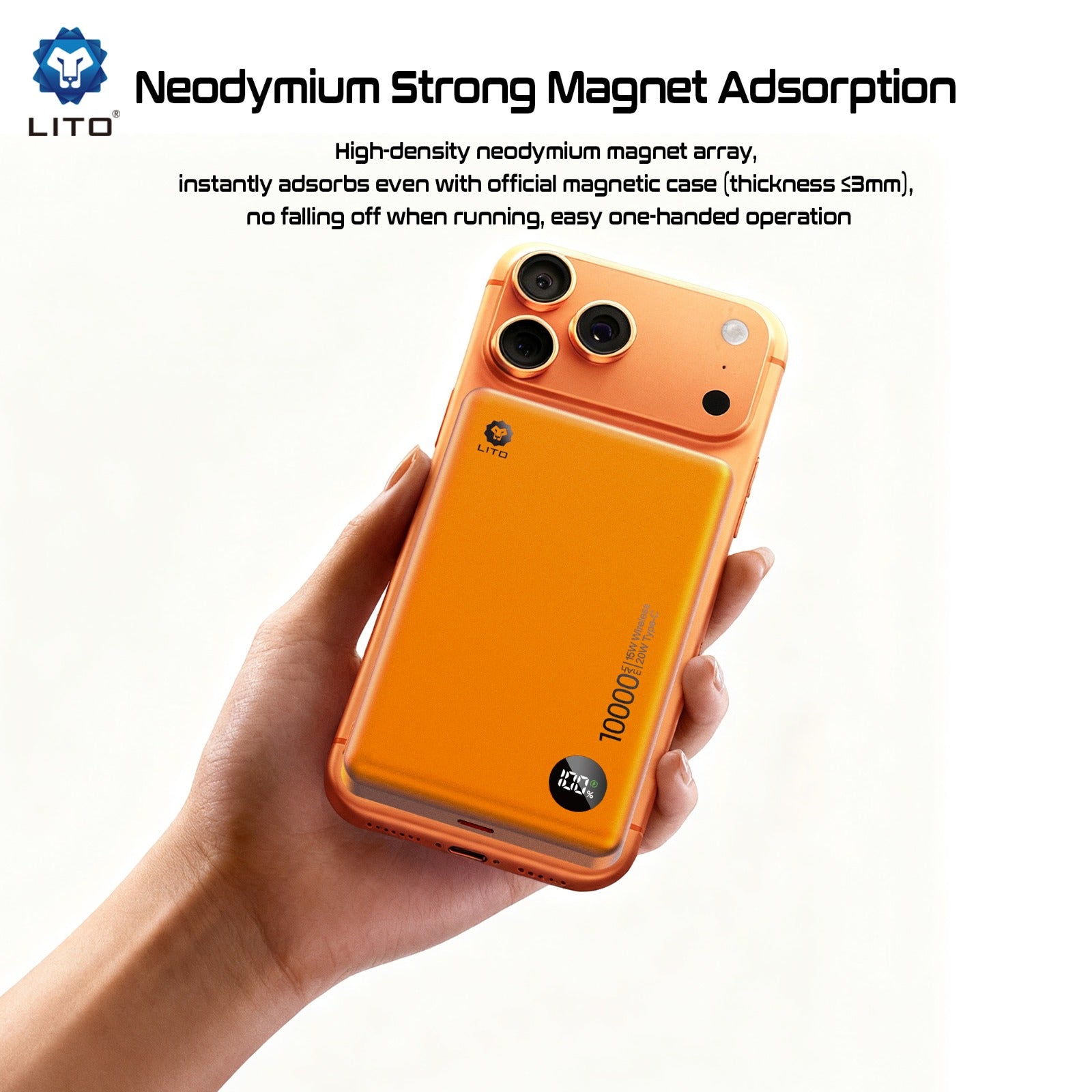 Lito Magnetic Power Bank LP08