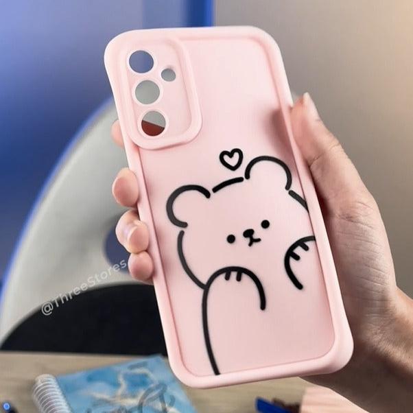 Lovely Bear Silicone Case Samsung A23