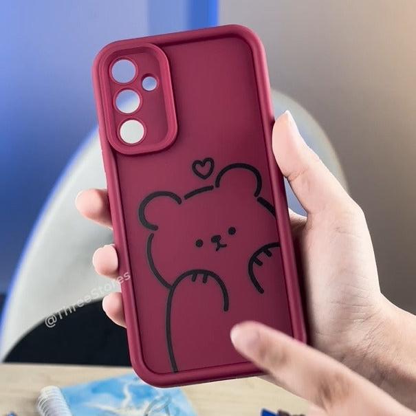 Lovely Bear Silicone Case Samsung A23