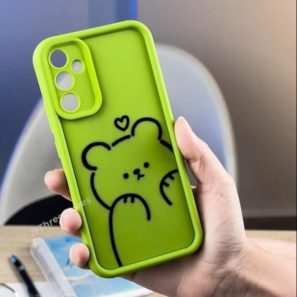 Lovely Bear Silicone Case Samsung A25