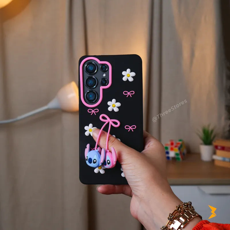 Lovely Stitch Case Samsung S26 Ultra