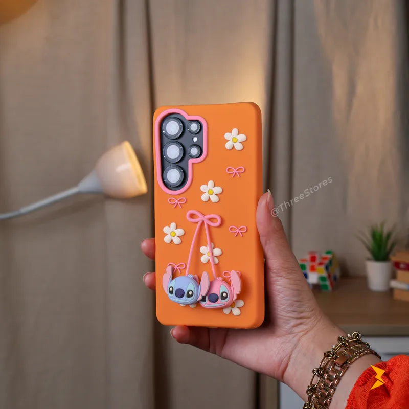 Lovely Stitch Case Samsung S26 Ultra