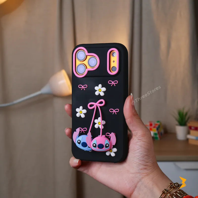 Lovely Stitch Case iPhone 17 Pro Max