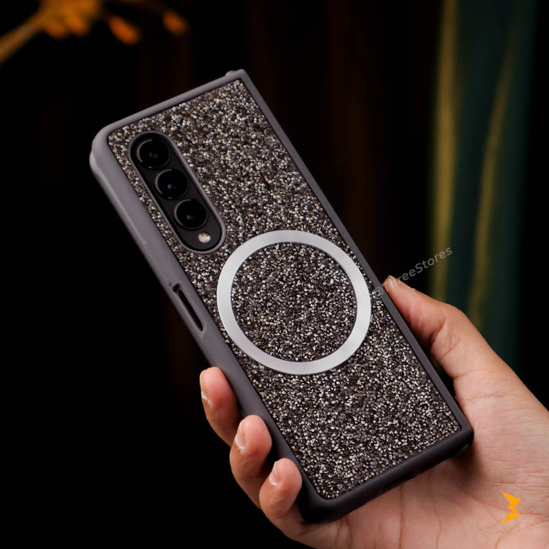 Luna Glitter Magsafe Case Samsung Fold 3