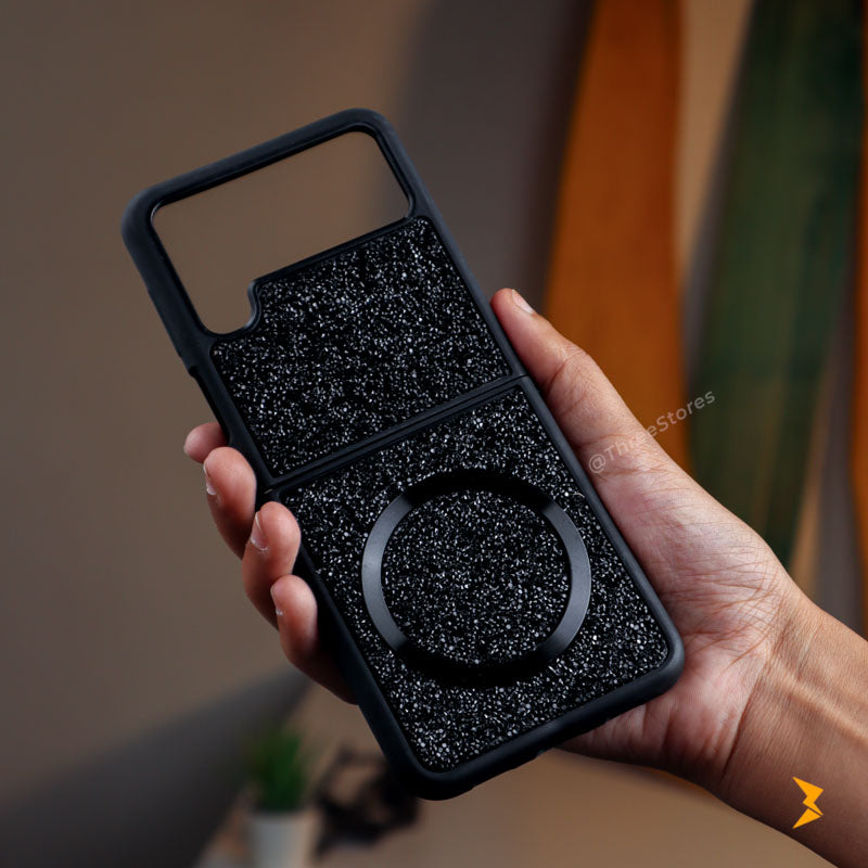 Luna Glitter Magsafe Case Samsung Z Flip 3