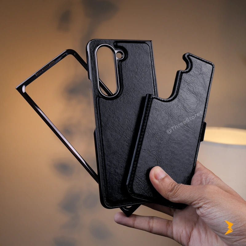 Luxurious Wallet Fold Case Samsung Z Fold 7