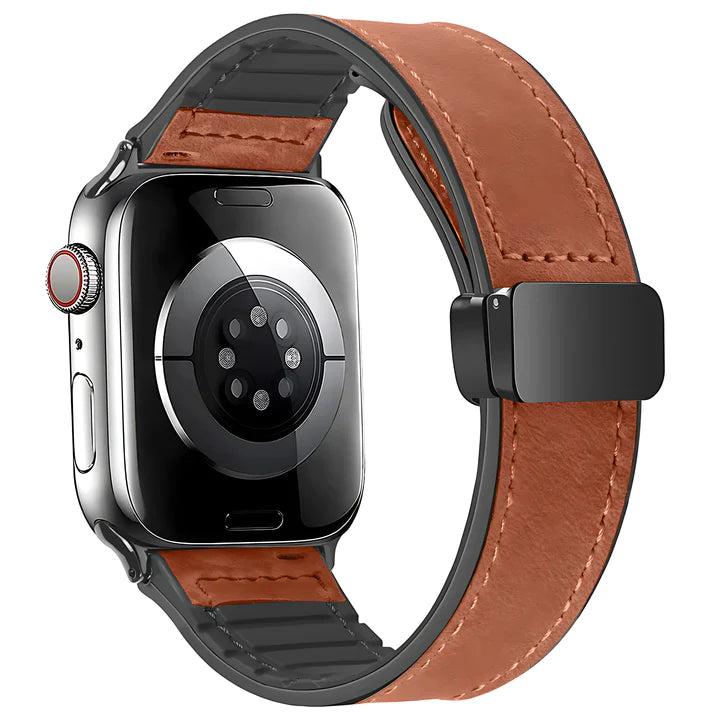 leather apple watch band - brown leather apple watch band