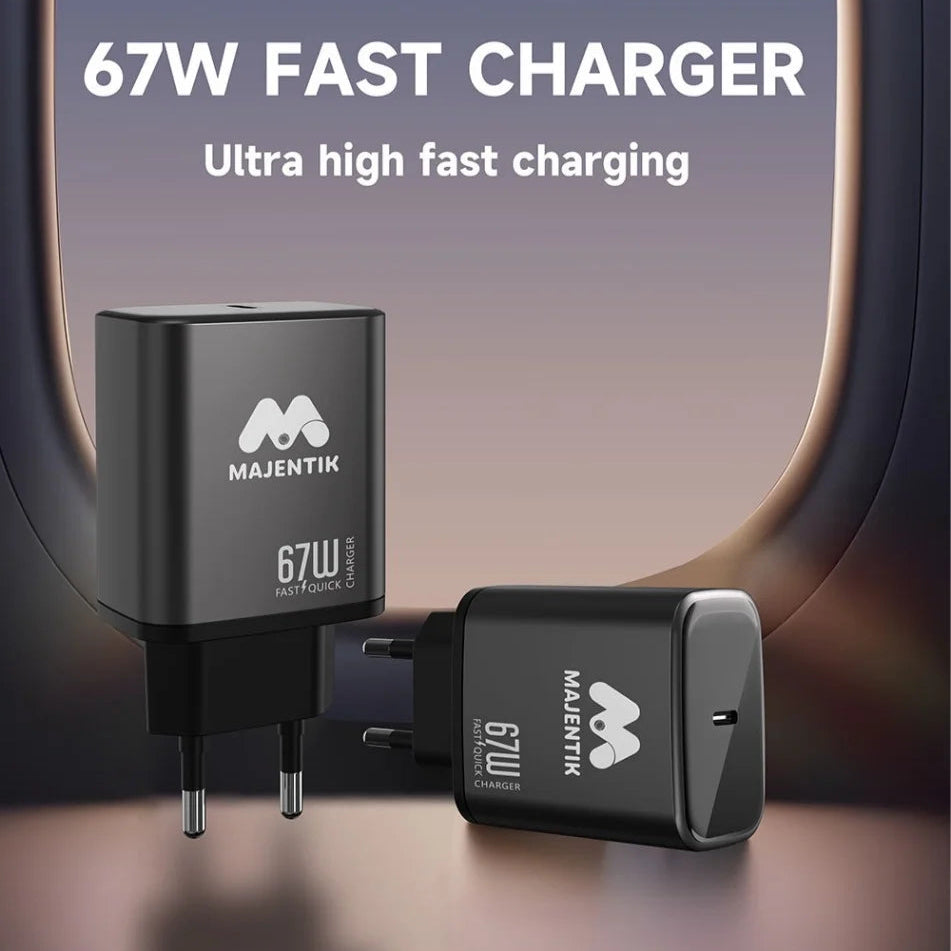 Majentik Type-C 67W Wall Charger MC-007