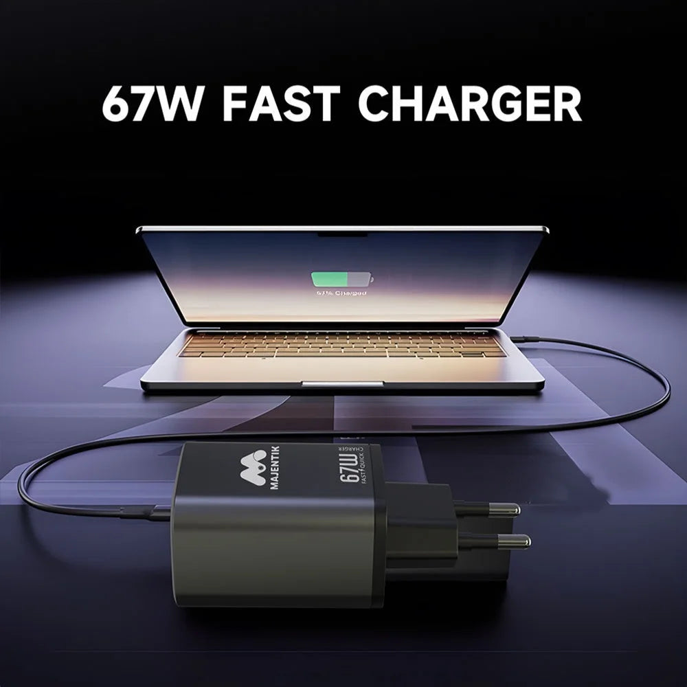 Majentik Type-C 67W Wall Charger MC-007