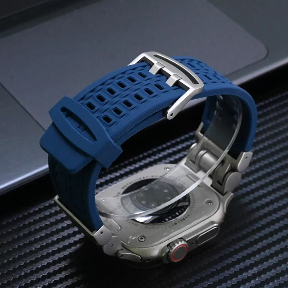 Mecha Two Claw Silicone Band For Apple Watch