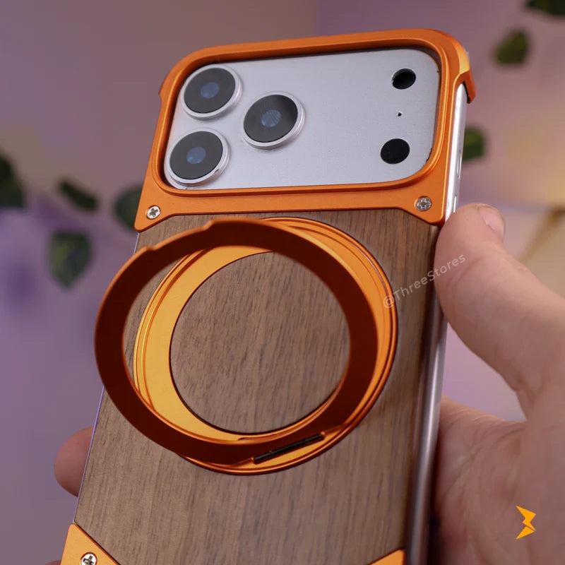 Metal Axis Magsafe Stand Case iPhone 17 Pro Max