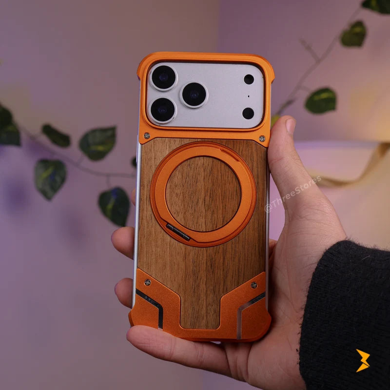 Metal Axis Magsafe Stand Case iPhone 17 Pro Max