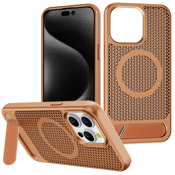 Metal Stand Holder Case iPhone 16 Pro