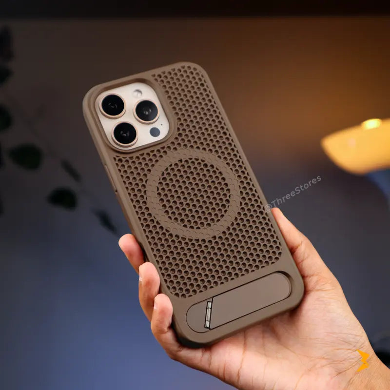 Metal Stand Holder Case iPhone 16 Pro Max