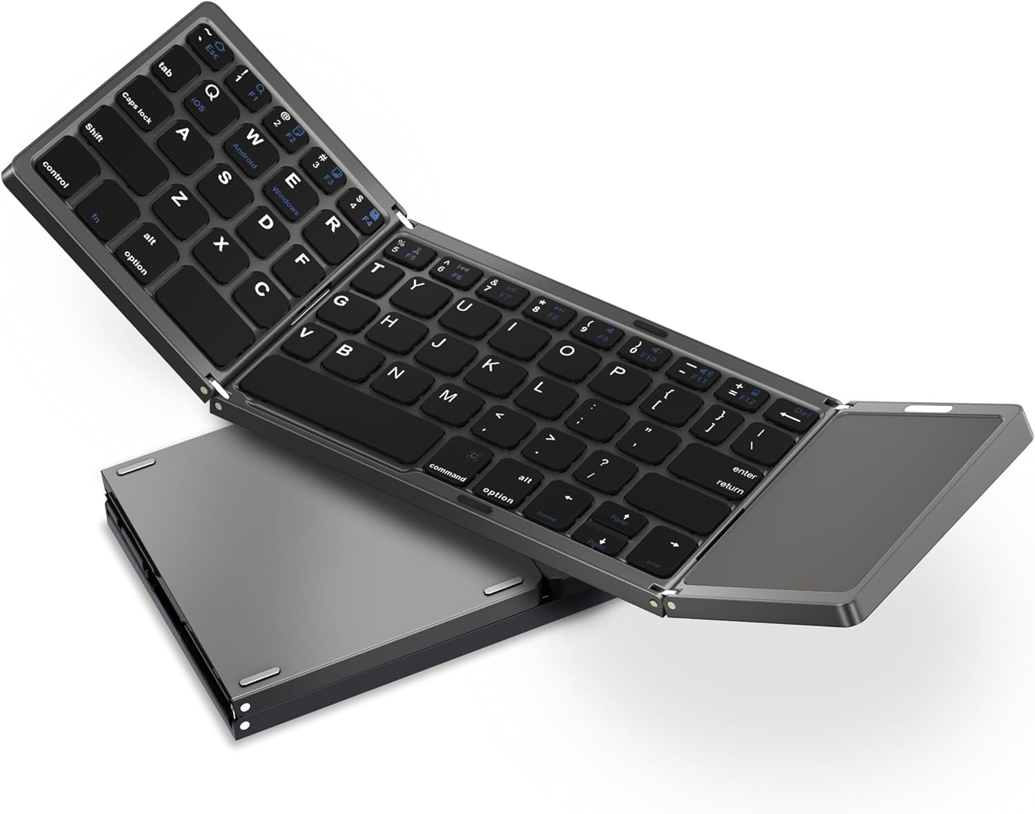 Mini Foldable Wireless Keyboard With Touchpad