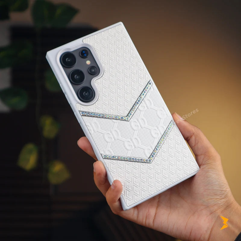 Miu Miu Strass Case Samsung S25 Ultra