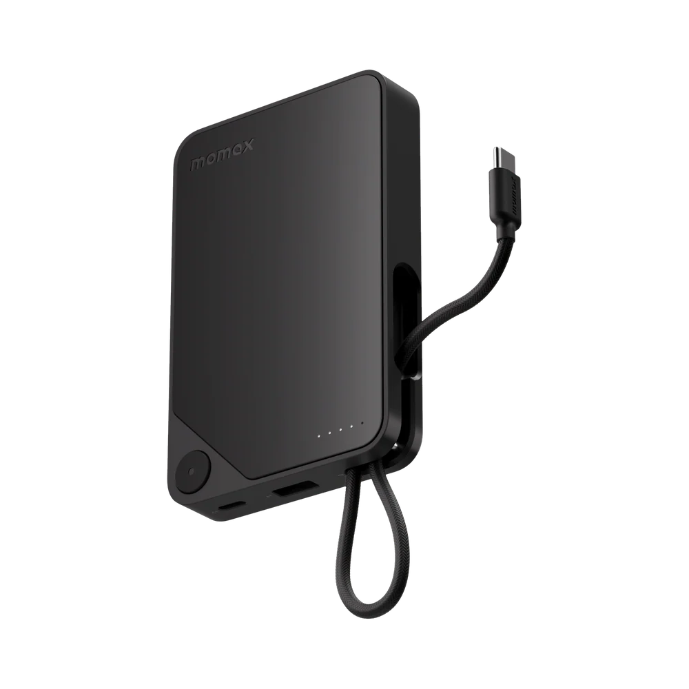 Momax 1-Power X Power Bank 10000mAh With Built-in USB-C Cable