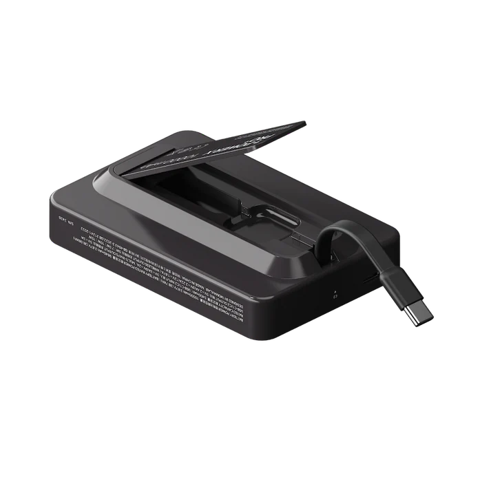 Momax Power X Pro+ Magnetic Wireless Power Bank 10000mAh With Built-In USB-C Cable