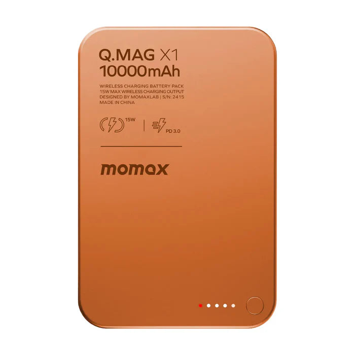 Momax Q.Mag X1 Magnetic Wireless Power Bank 10000mAh