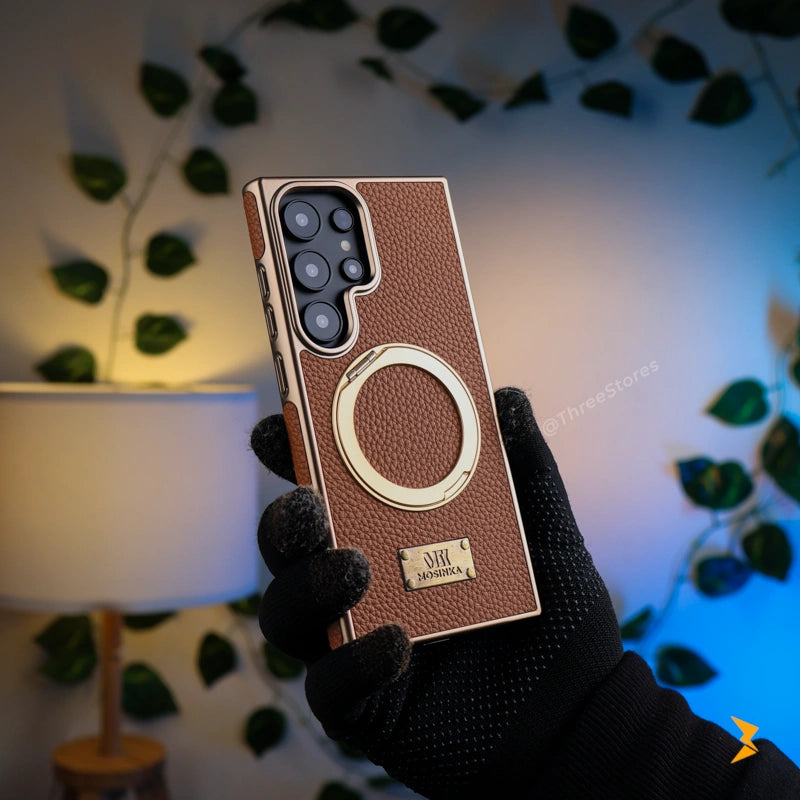 Mosinka Linea Stand Magsafe Case Samsung S25 Ultra - Three