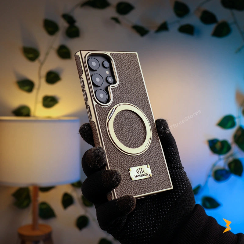 Mosinka Linea Stand Magsafe Case Samsung S25 Ultra - Three