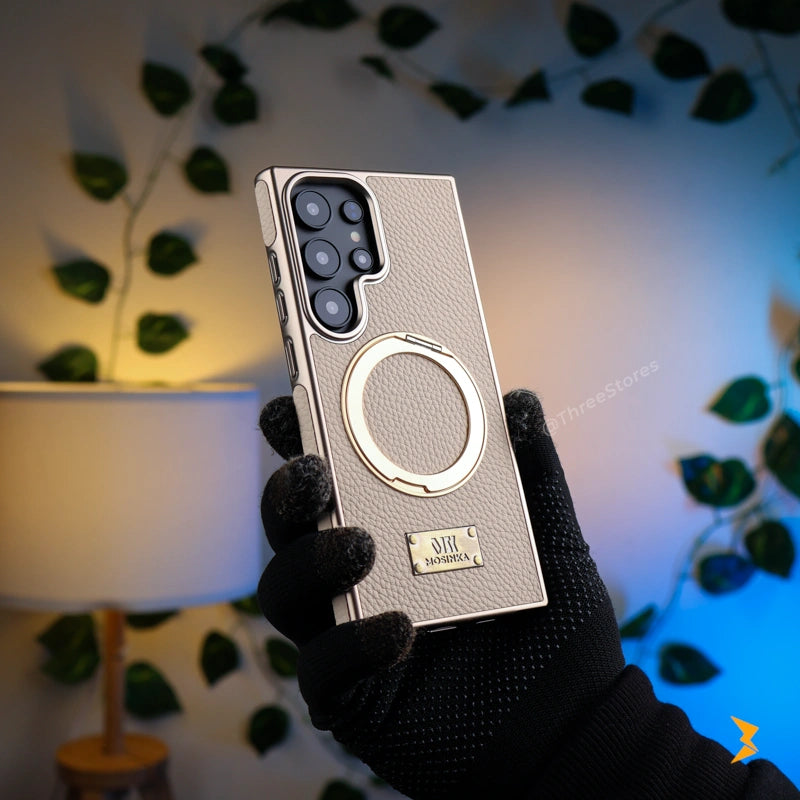 Mosinka Linea Stand Magsafe Case Samsung S25 Ultra - Three