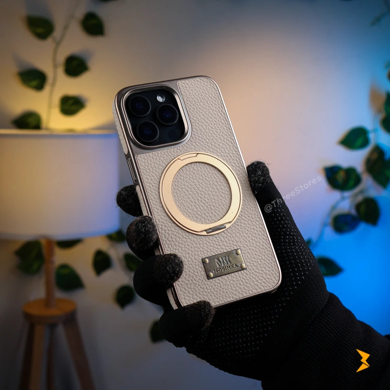 Mosinka Linea Stand Magsafe Case iPhone 16 Pro Max - Three
