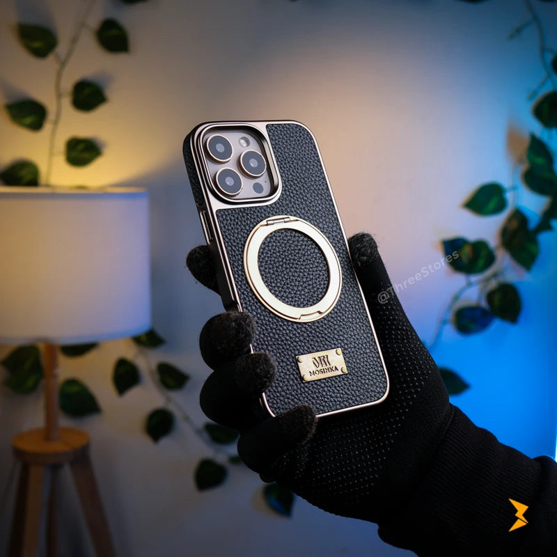 Mosinka Linea Stand Magsafe Case iPhone 16 Pro Max - Three