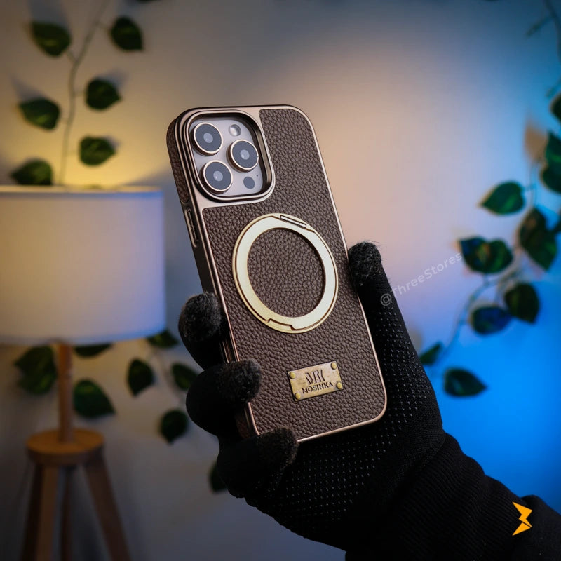 Mosinka Linea Stand Magsafe Case iPhone 16 Pro Max - Three
