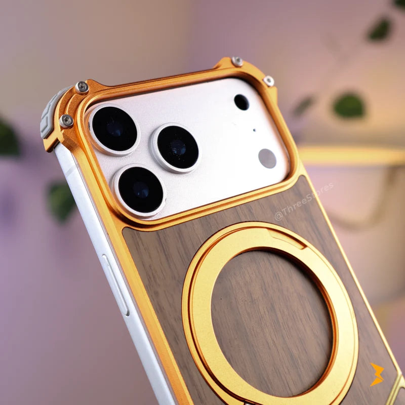 Movenchy Wood Case iPhone 17 Pro Max