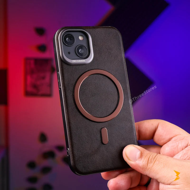 Mvro Leather Magsafe Case iPhone 13/14