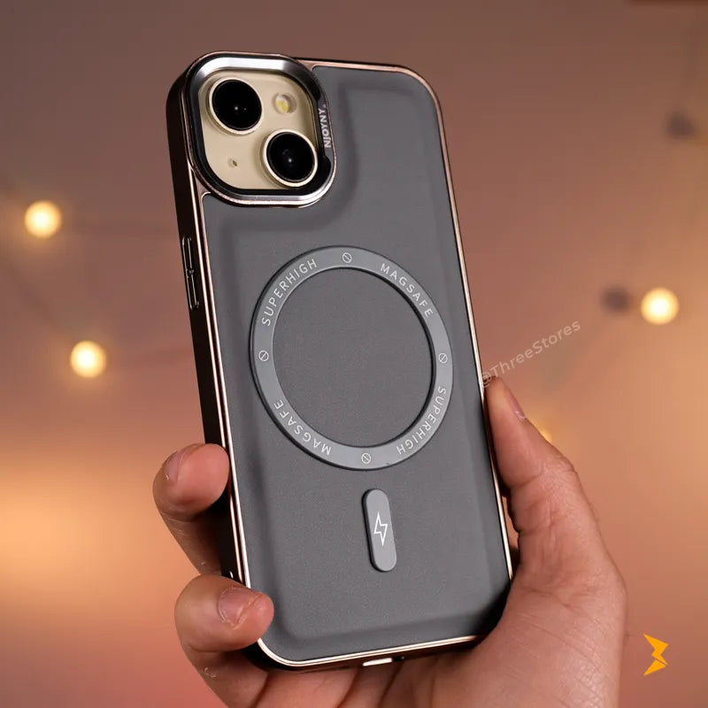 NJOYNY Leather Magsafe Case iPhone 13/14