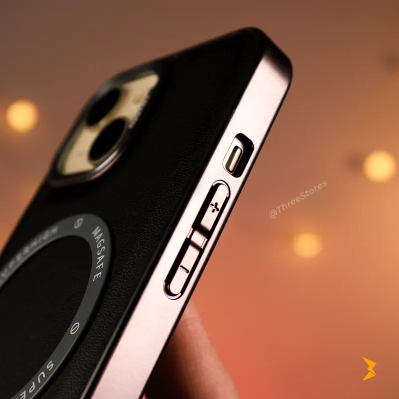 NJOYNY Leather Magsafe Case iPhone 13/14