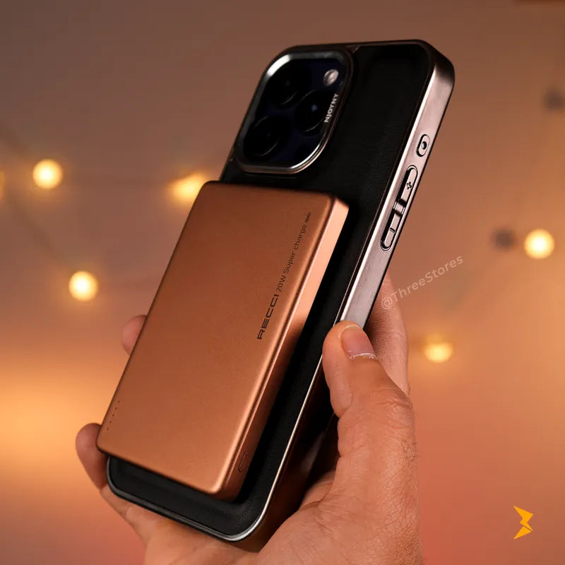 NJOYNY Leather Magsafe Case iPhone 13 Pro Max