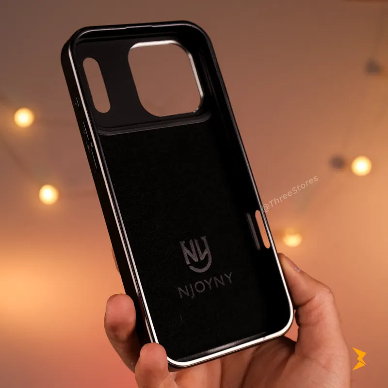 NJOYNY Leather Magsafe Case iPhone 17 Pro Max