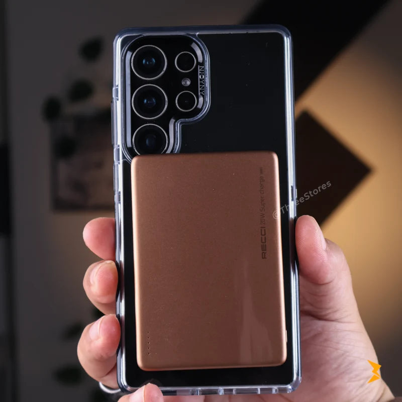 NJOYNY Transparent Magsafe Case Samsung S25 Ultra