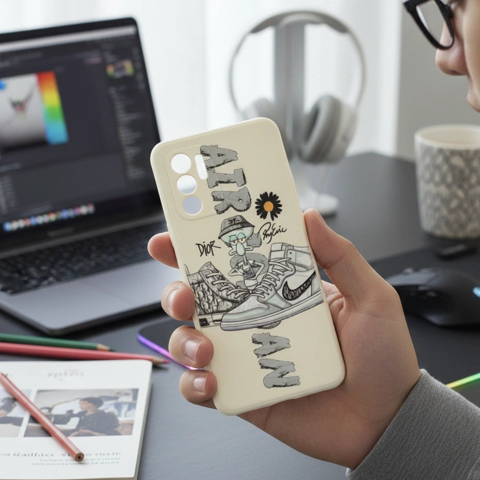 Nasa Silicone Camera Protection Case Oppo Reno 6 4G