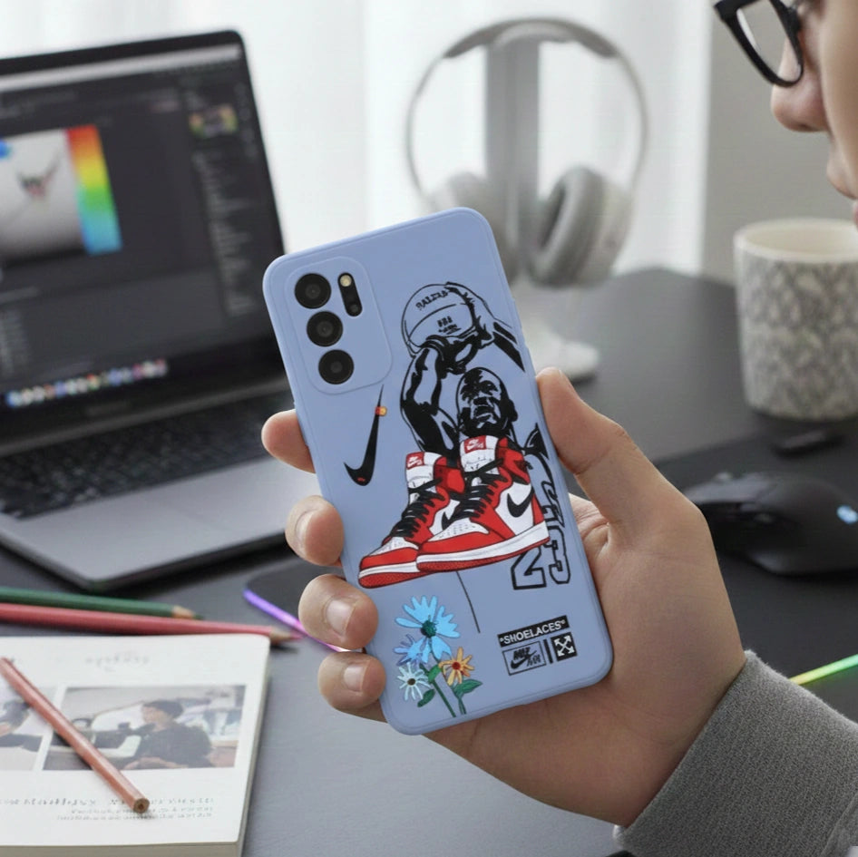 Nasa Silicone Camera Protection Case Oppo Reno 6 4G