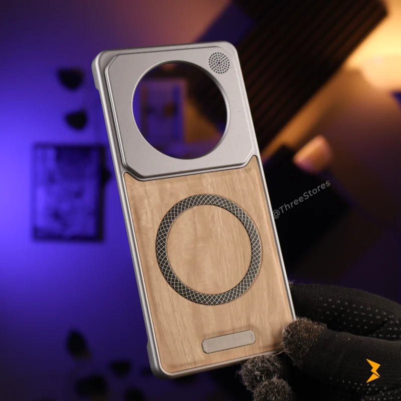 Nexar Wood Magsafe Case Honor X9c