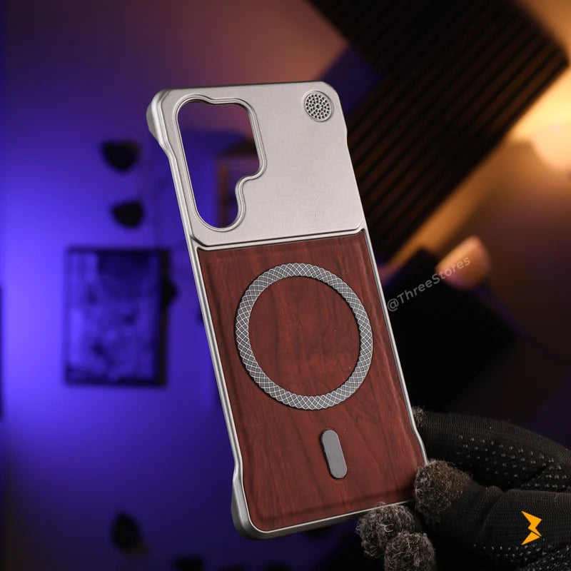 Nexar Wood Magsafe Case Samsung S21 Ultra