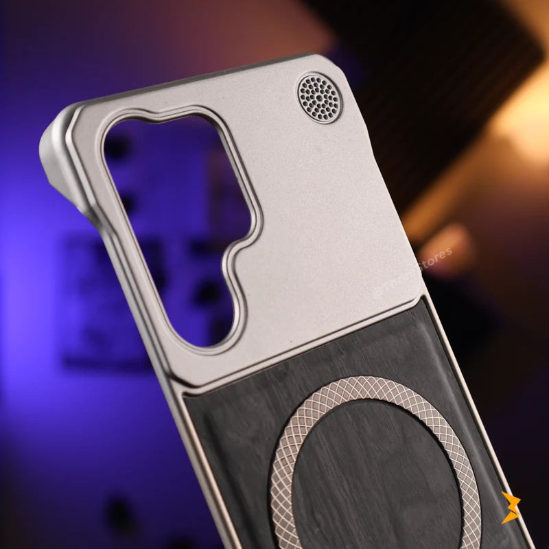 Nexar Wood Magsafe Case Samsung S21 Ultra