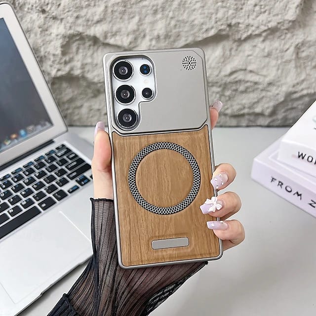 Nexar Wood Magsafe Case Samsung S24 Ultra