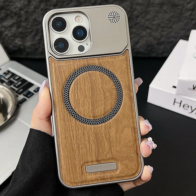 Nexar Wood Magsafe Case iPhone 16 Pro Max