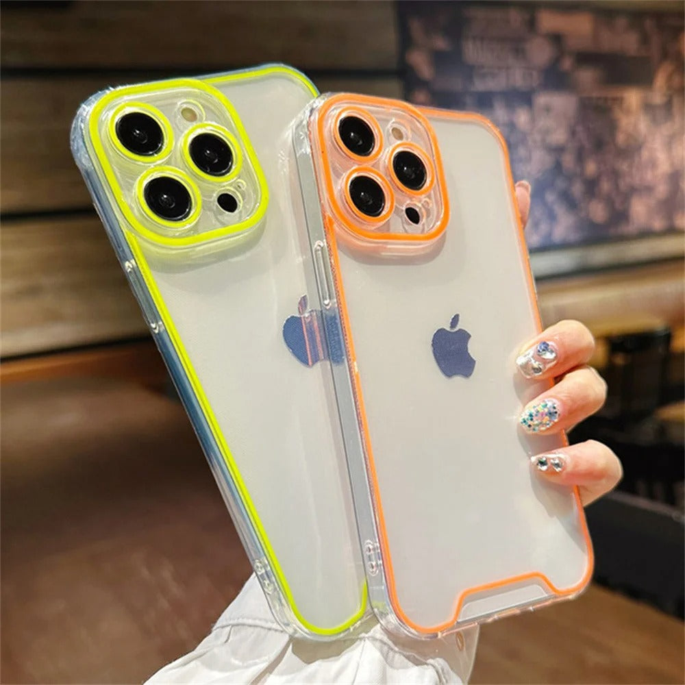 Night Light Neon Transparent Case iPhone 11 Pro Max