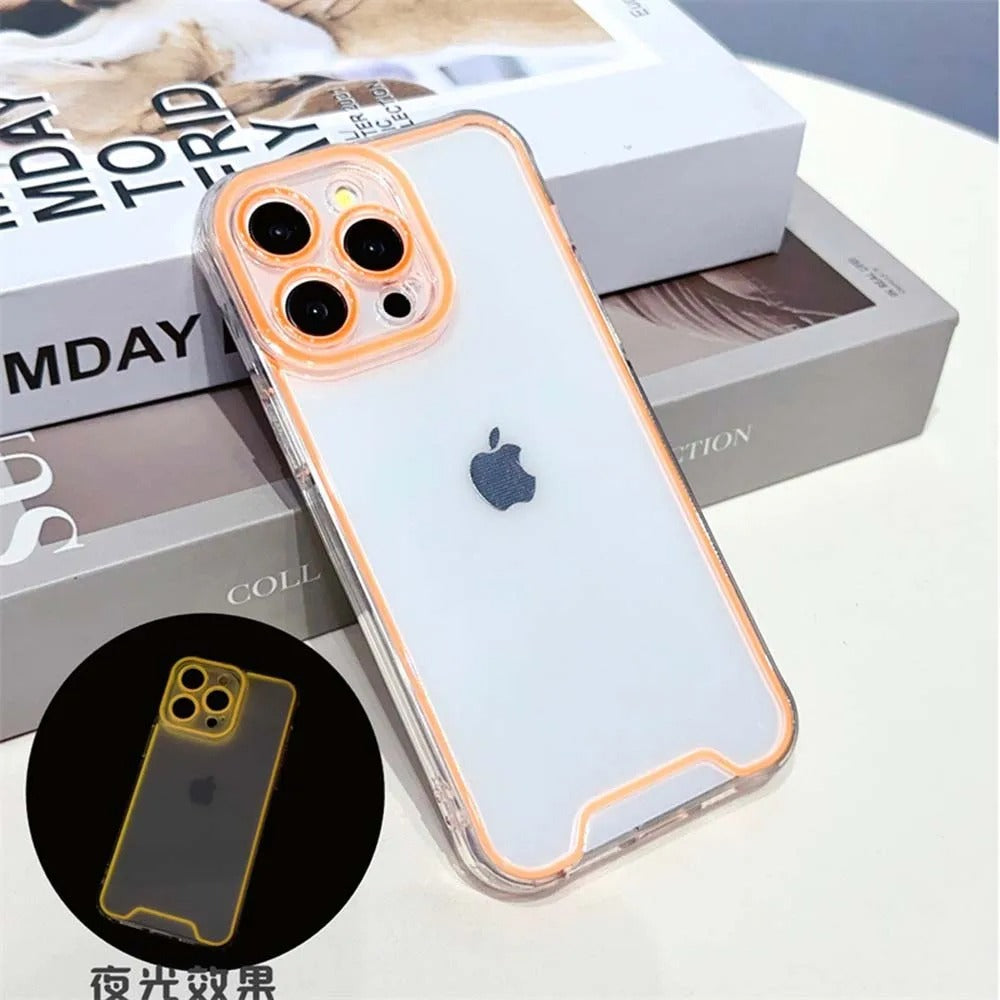 Night Light Neon Transparent Case iPhone 11 Pro Max