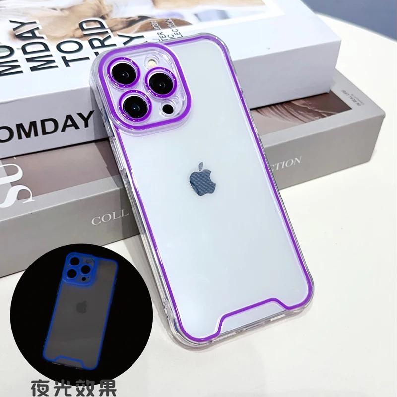 Night Light Neon Transparent Case iPhone 12 Pro Max