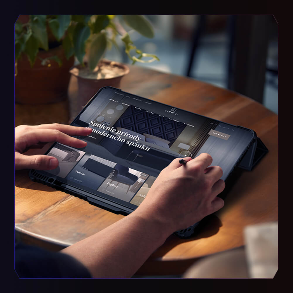 Nillkin Bumper Leather Cover Case Multi-angle Folding Style For & iPad Pro 13 (2025) iPad Air 13 (2025) & iPad Pro 13 (2024)